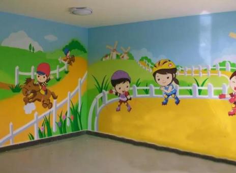 姚安幼儿园墙体彩绘制作流程及注意事项