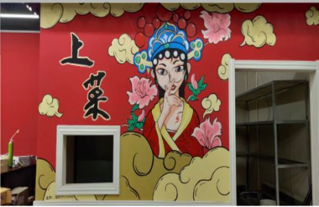 姚安墙体彩绘的发展和应用