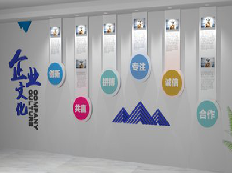 姚安企业文化墙需要传递什么办公文化？